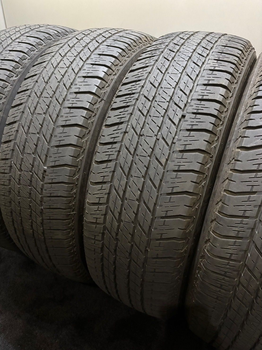 245|60R20 BRIDGESTONE|DUELER H|T 684Ⅱ 20年製 夏タイヤ サマータイヤ 4本 ブリヂストン FJクルーザー 南8-J71