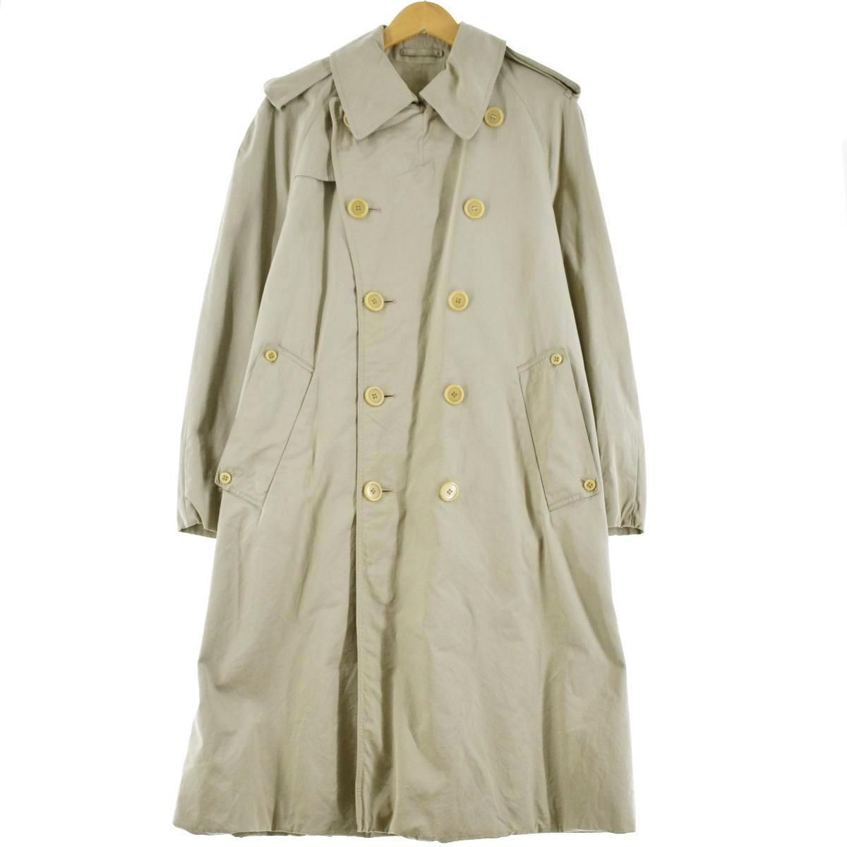 古着 アクアスキュータム Aquascutum トレンチコート 英国製 メンズS