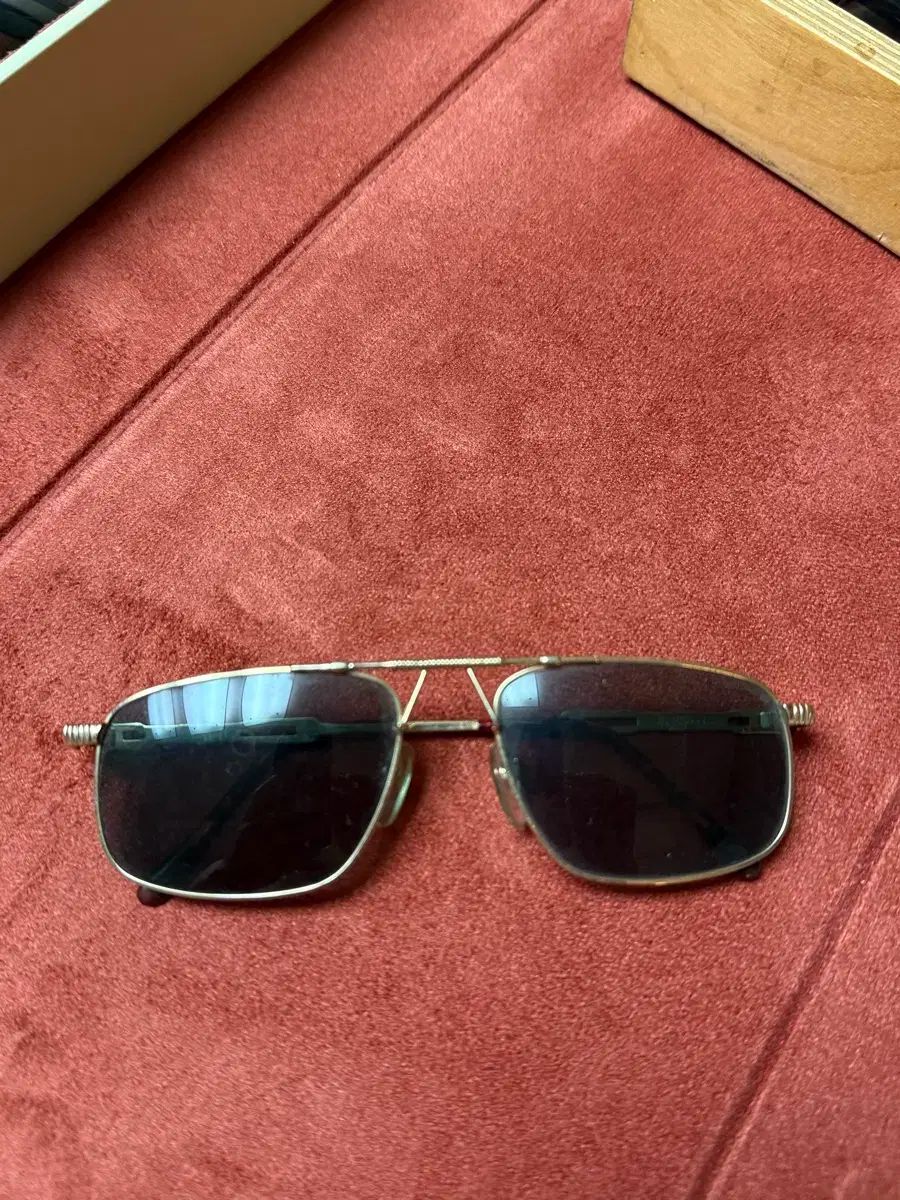 Saintclair 80s ビンテージグラス 22k ゴールド