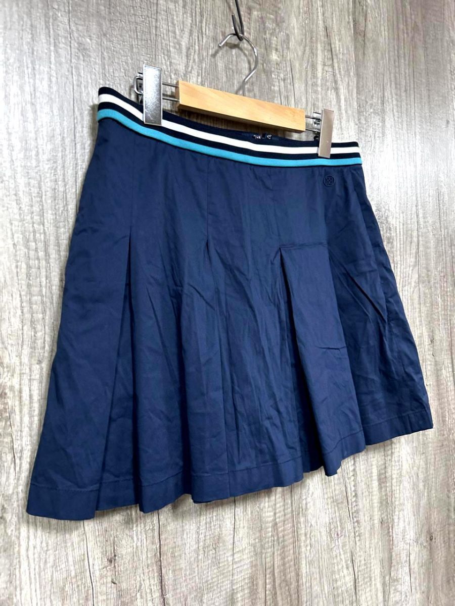 G/FORE ジーフォア ゴルフ プリーツ スカート size4/紺