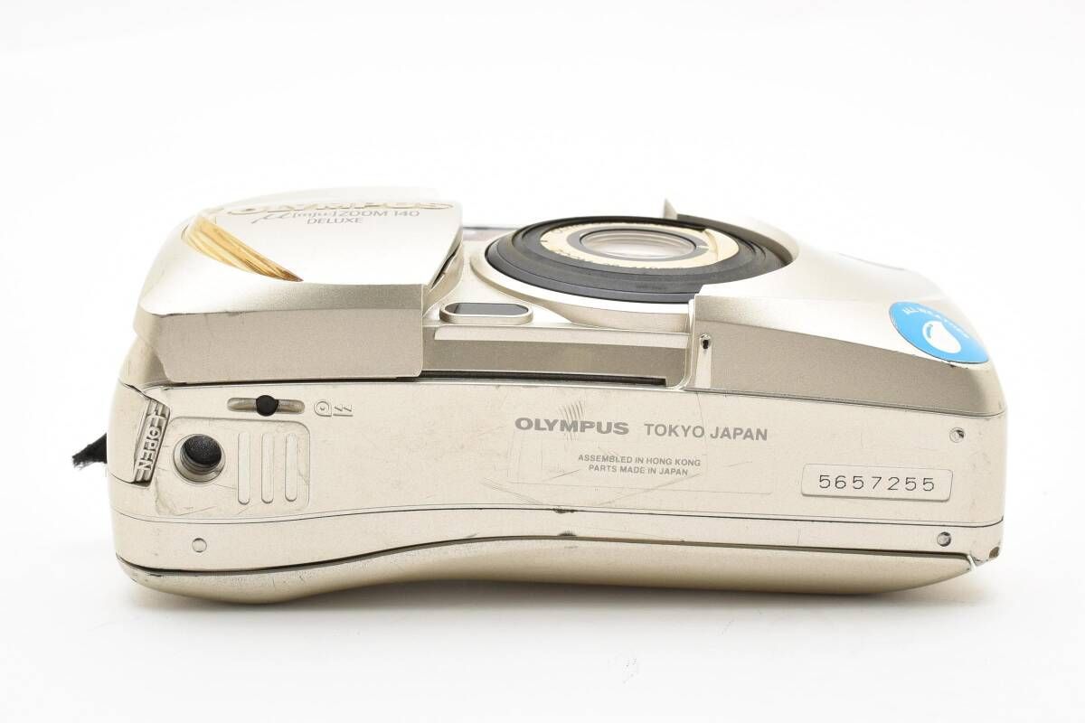 カメラ ☆良品☆ オリンパス OLYMPUS μ Zoom 140 Deluxe ゴールド カメラ ☆良品☆ オリンパス OLYMPUS μ Zoom 140 Deluxe ゴールド