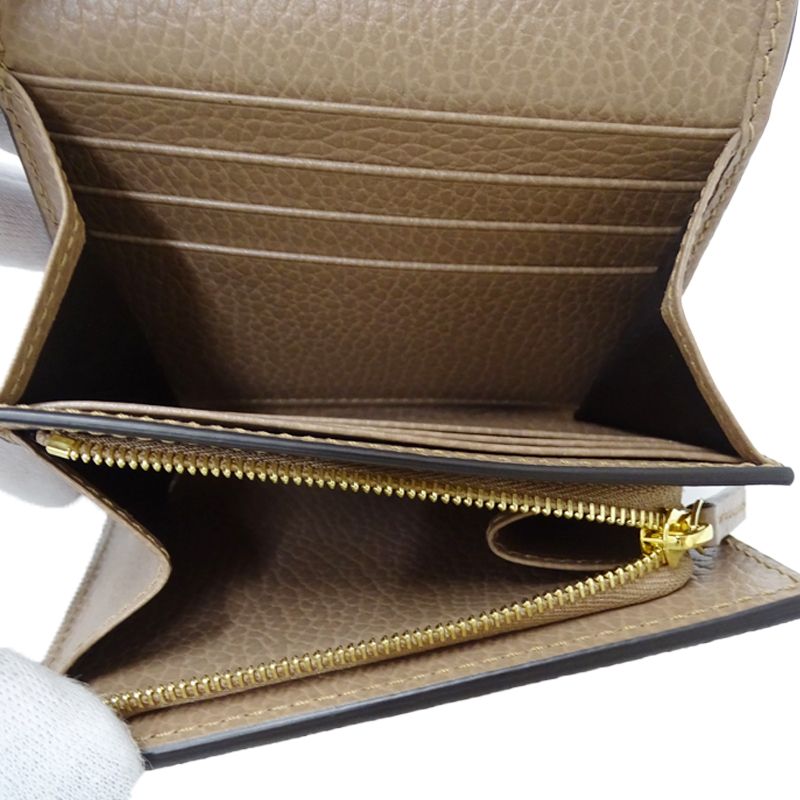 グッチ GUCCI 財布 レディース ブランド プチマーモント 二つ折り財布