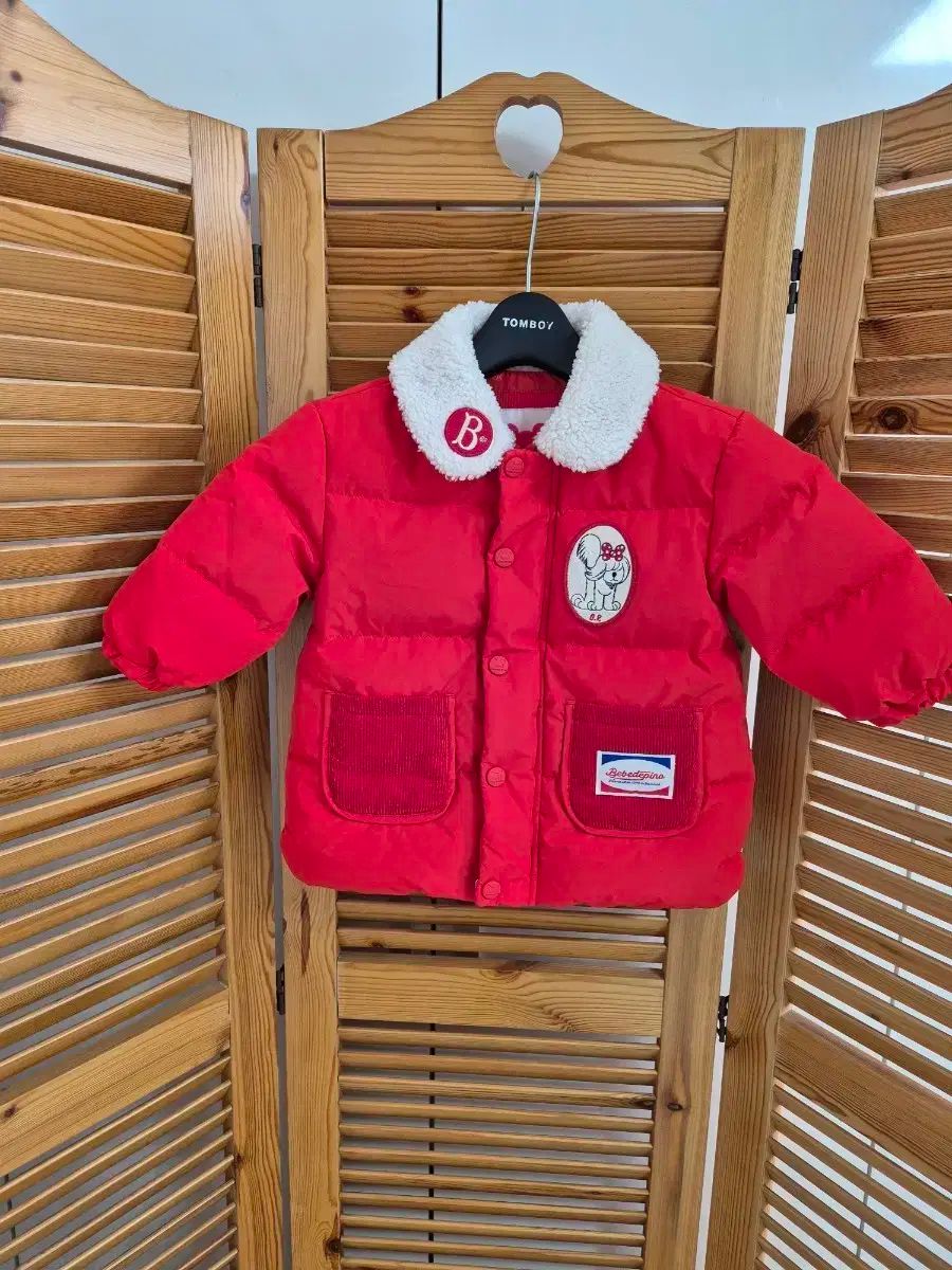 BEBE DE PINO ベベデピノ ダック ダウン 赤 ダウン 85
