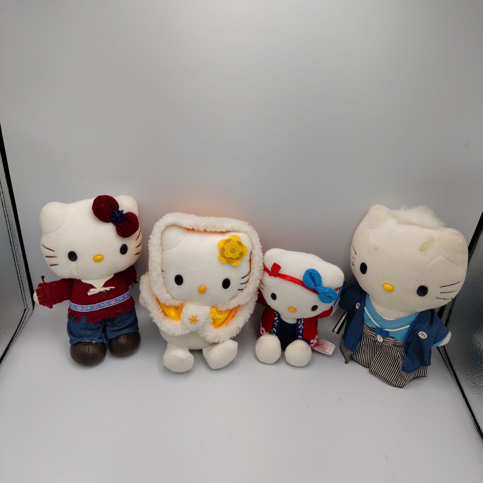 ハローキティぬいぐるみ 4点セット TAKA8-59】◇ Sanrio