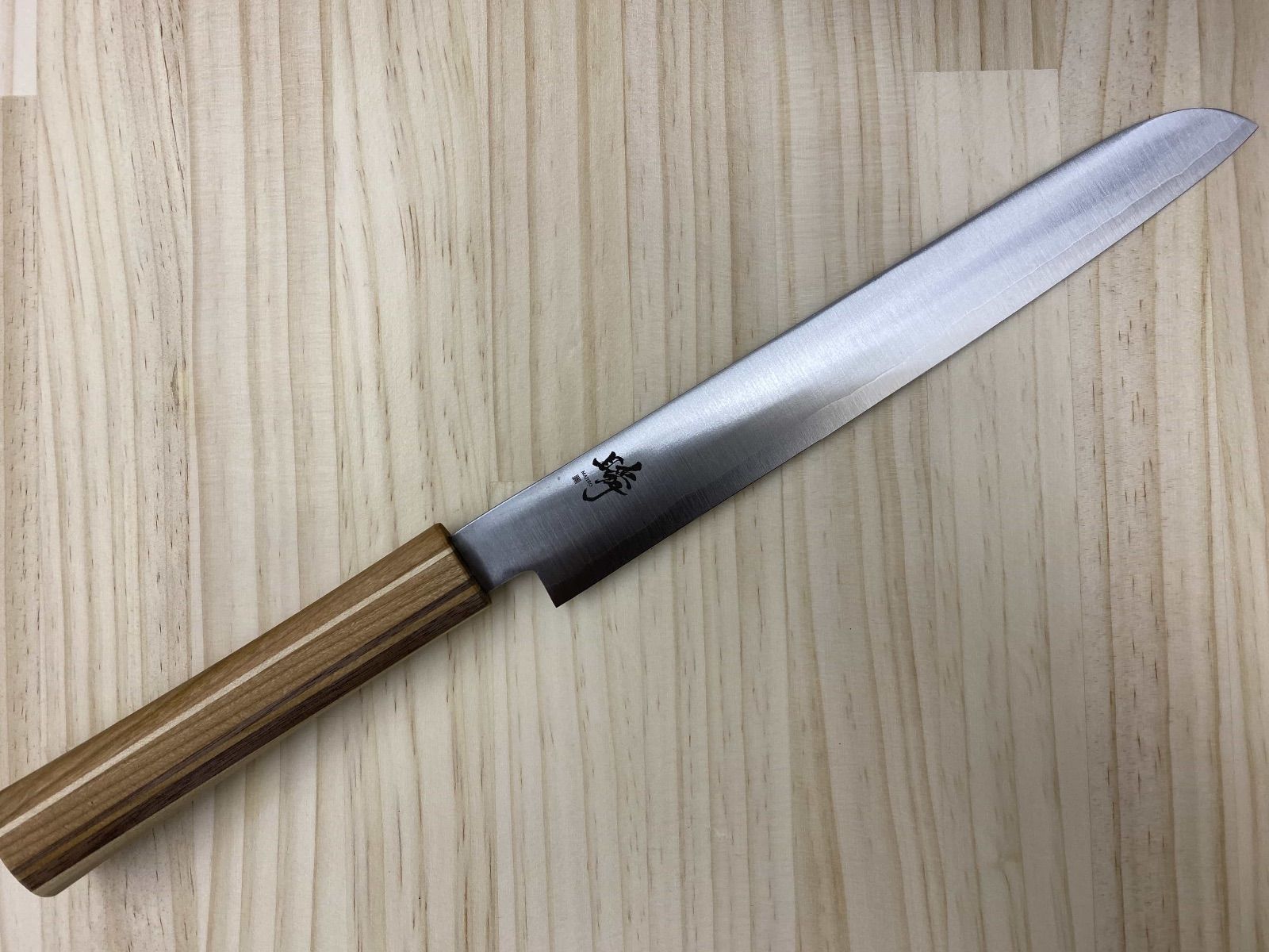 瞬 まじろ シリーズ パン切り 240mm キッチンナイフ 包丁 スライス knife