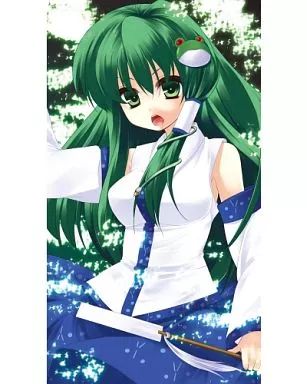 [Used] Doujin Mobile, PC, Game Accessory Related [Touhou Project] iPhone 5 Case Higashibuya Sanae (Nigo) /Aa Saikai (Oh That's Right)