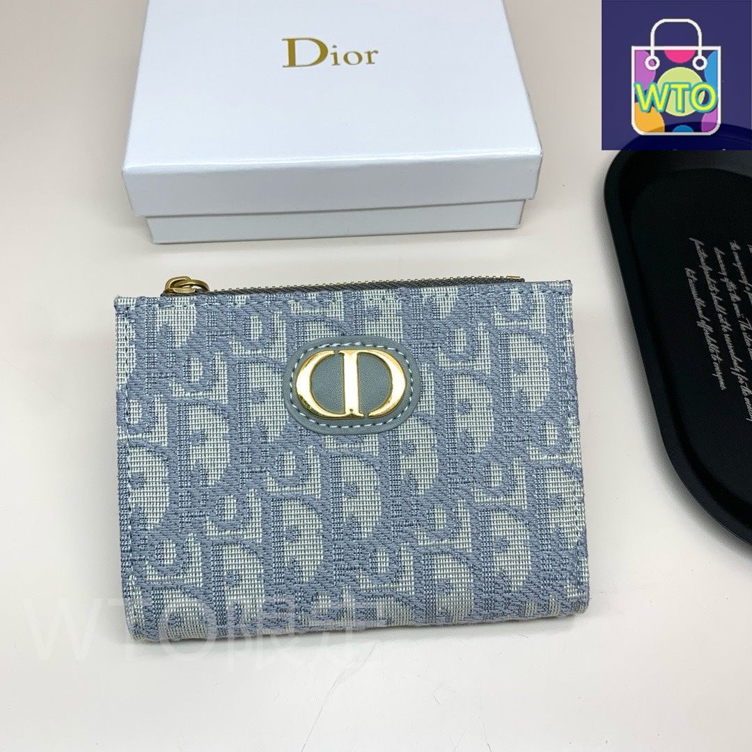 【限定！蝶が可愛い】Dior★カードケース CHRISTIAN DIOR クリスチャンディオール サドル トロッター柄