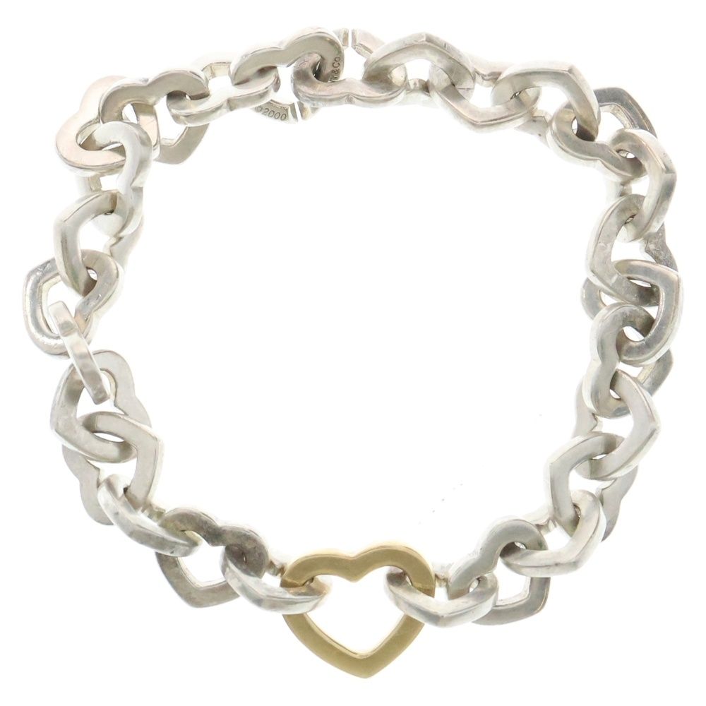 TIFFANY&Co (ティファニー) ハートリンク ブレスレット Au750