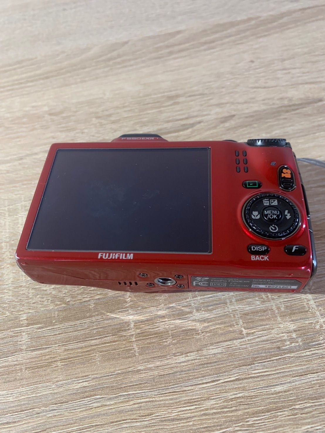 5468 FUJIFILM FINEPIX EXR F550 レッド デジカメ 富士フイルム