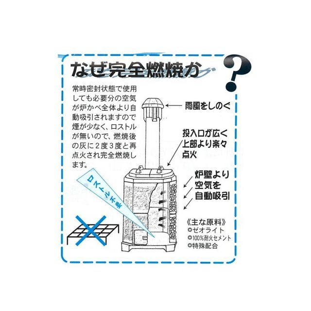 西濃運輸支店止め(+0円)]アンサー｜家庭用ハイクリーン焼却炉