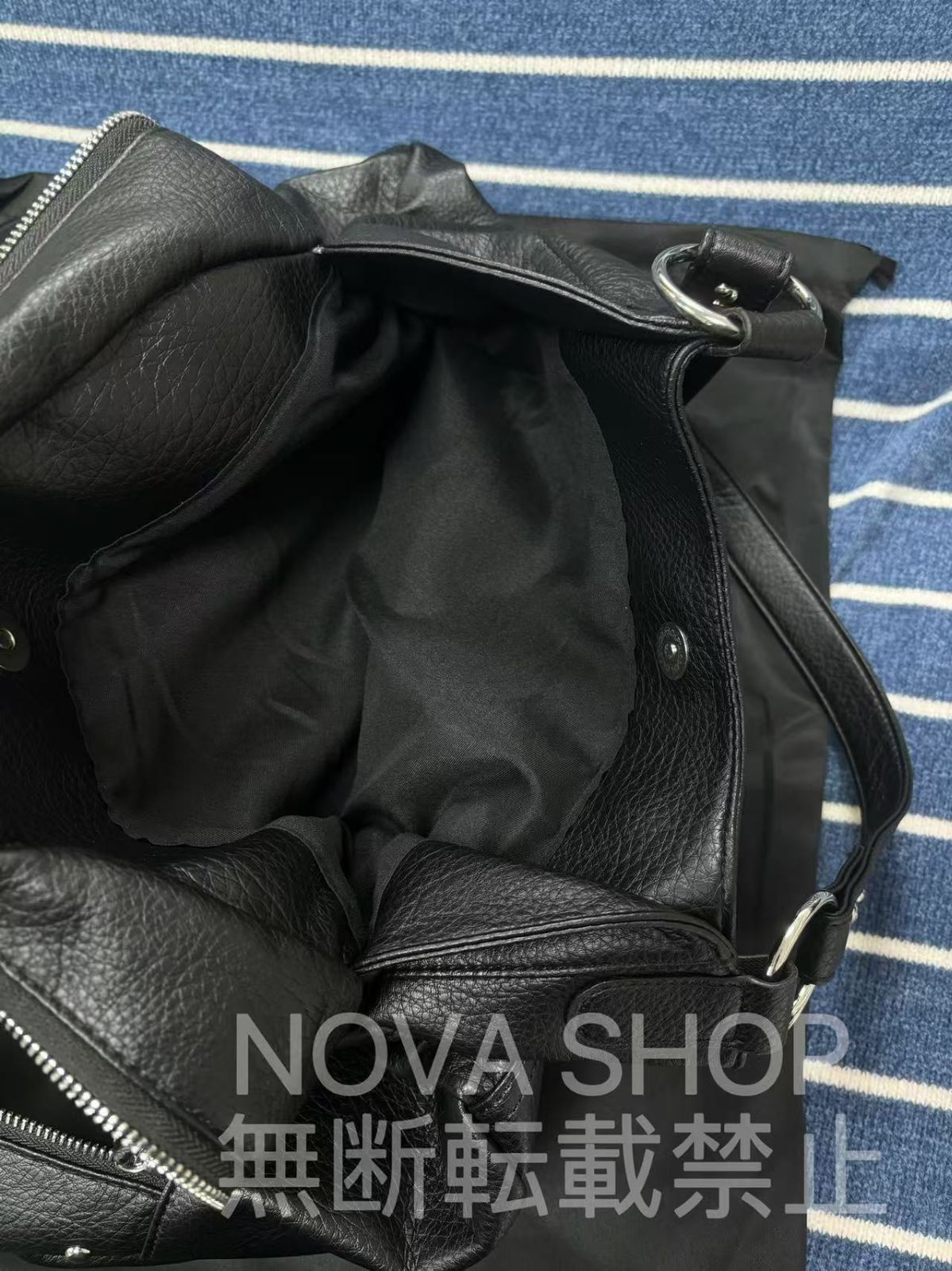 as\"on ason bag トートバッグ ショルダーバッグ　ブラック 韓国 韓国 大人気 as