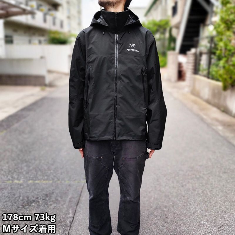 アークテリクス ARC'TERYX ベータ AR ジャケット GORE-TEX シェルジャケット Beta AR Jacket ブラック サイズ：S  , M , L ARCTERYX アウトドア マウンテンパーカー 【新品】 X000007082 - メルカリ