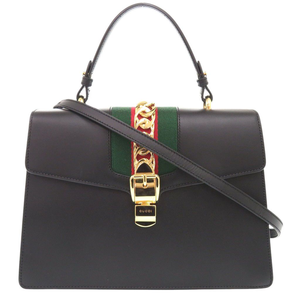 GUCCI - グッチ シルヴィ スモール シェリーライン チェーン ショルダーバッグ 481666 レザー レディース GUCCI  【228-68167】の通販 by 銀座パリス ラクマ店｜グッチならラクマ