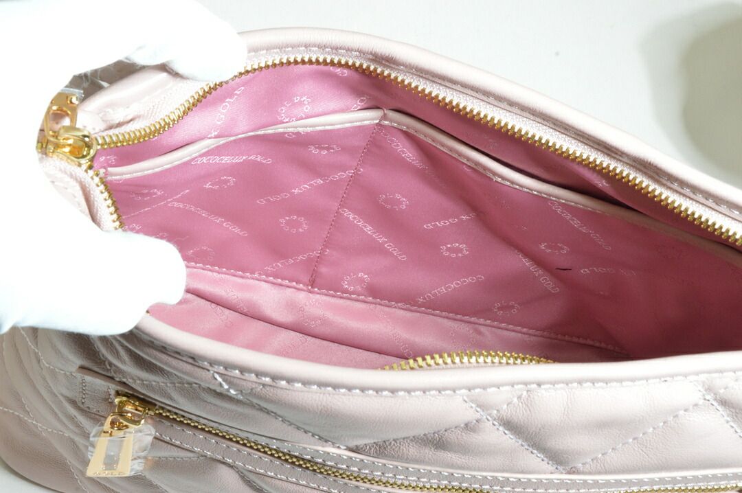【未使用品】COCOCELUX GOLD ココセリュックスゴールド ピンク ココセリュックス ゴールド cococelux gold 3WAY バッグ