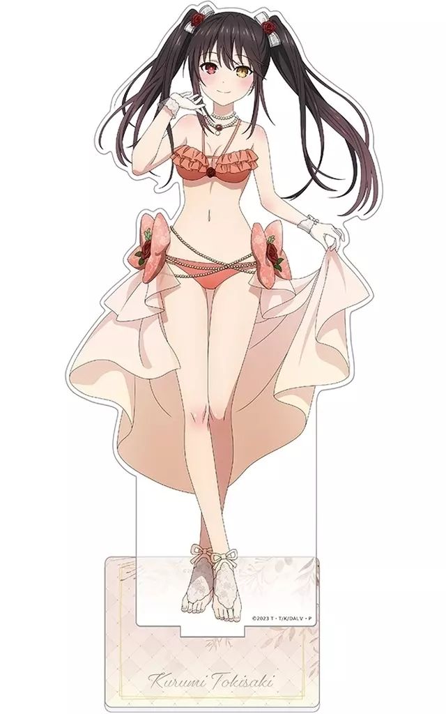 中古】アクリルスタンド・アクリルパネル 時崎狂三(水着ドレス) 描き