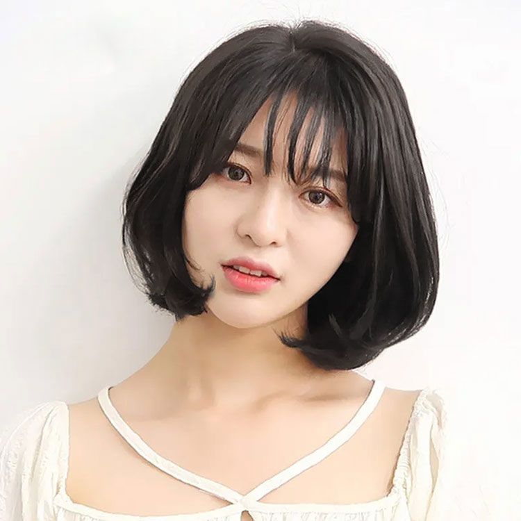 人毛ウィッグ 人毛100％ 医療用 フルウィッグ ショート ボブ