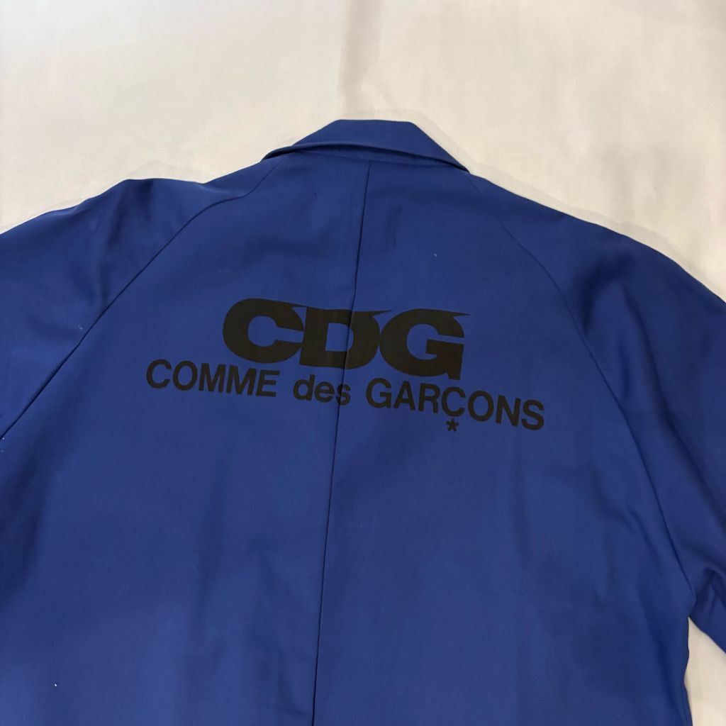 コムデギャルソン CDG molinel ショップコート ワークジャケットシャツ COMME des GARCONS HOMME PLUS - ☆良品 CDG × モリネル ワーク