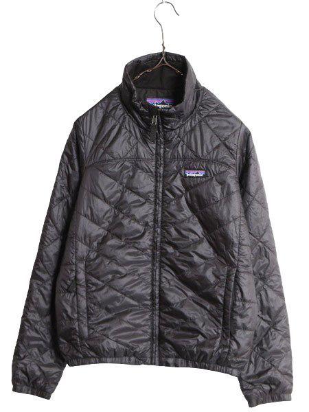 patagonia - 21年製 パタゴニア 中綿 キルティング ジャケット レディース XS 古着 Patagonia アウトドア ナイロン ブルゾン フルジップ ハイネック 黒 お得なクーポン配布中!】 21年製 パタゴニア 中綿 キルティング