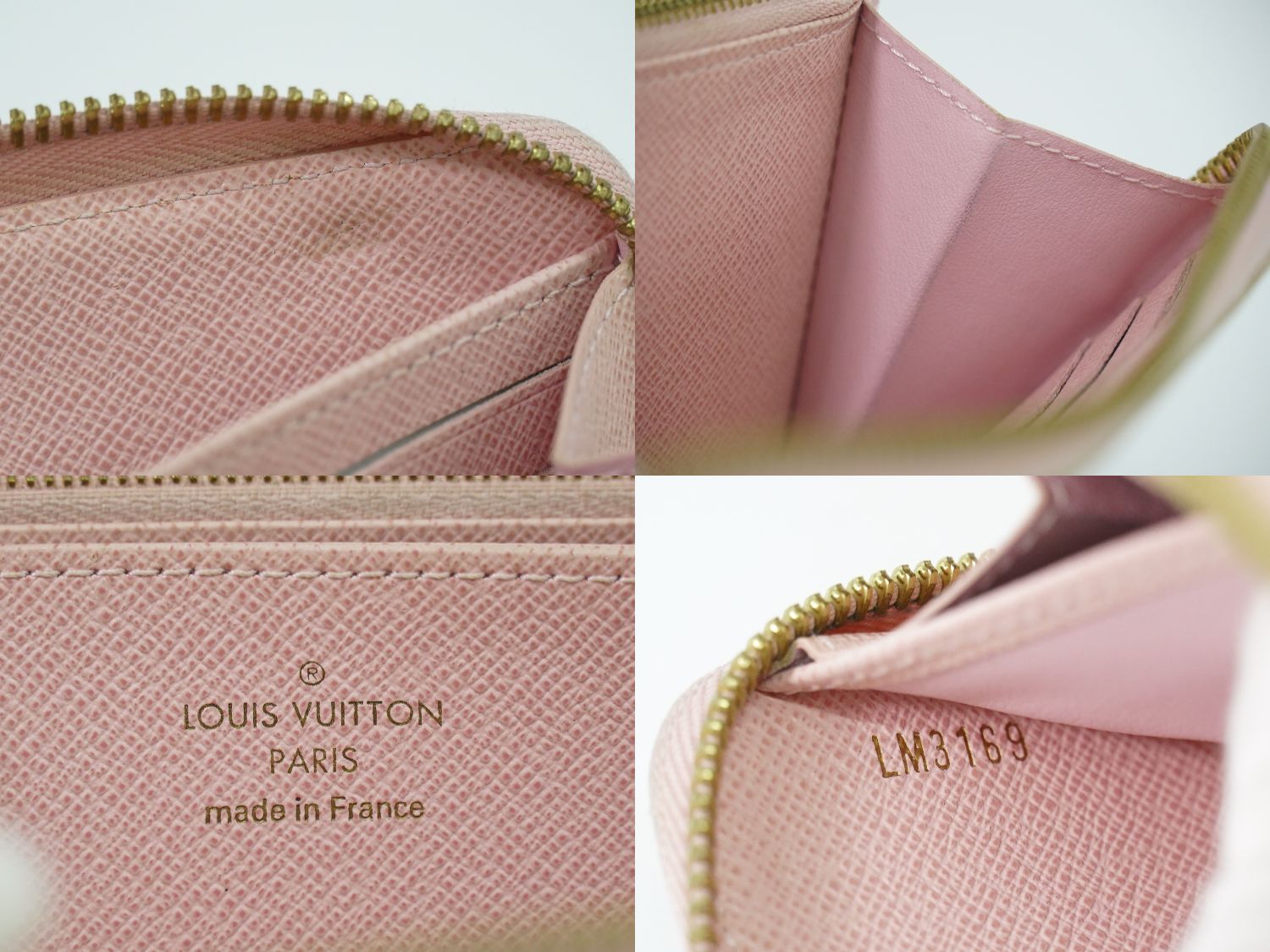 本物 ルイヴィトン LOUIS VUITTON LV 新型 ジッピーウォレット ダミエ アズール 長財布 ホワイト グレー N63503 ビトン 財布 ウォレット 中古 本物 ルイヴィトン LOUIS VUITTON LV 新型 ジッピーウォレット ダミエ