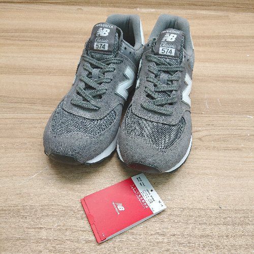 New Balance ニューバランス 574 ML574EG2 ランニング ロ－カットスニーカー サイズ27.5 グレー系 メンズ E 