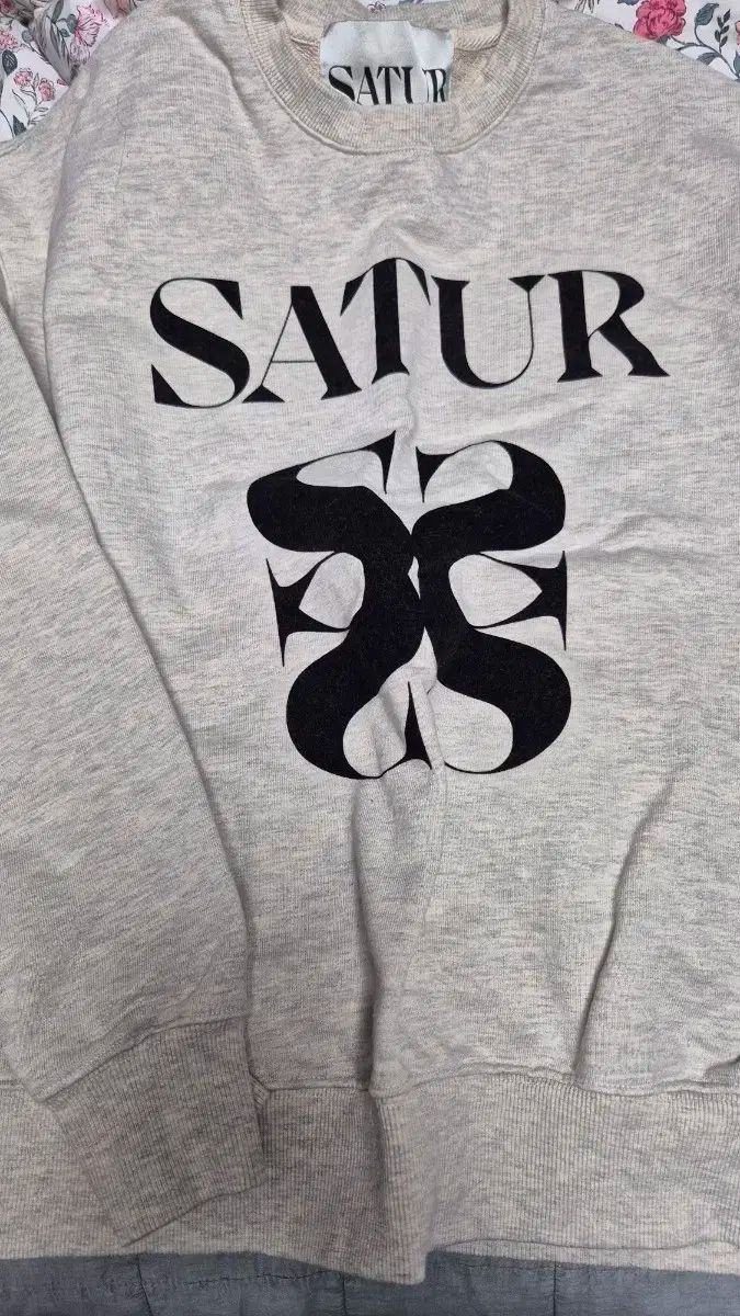 SATUR(セター) オール デイ スウェットシャツ メランジェ