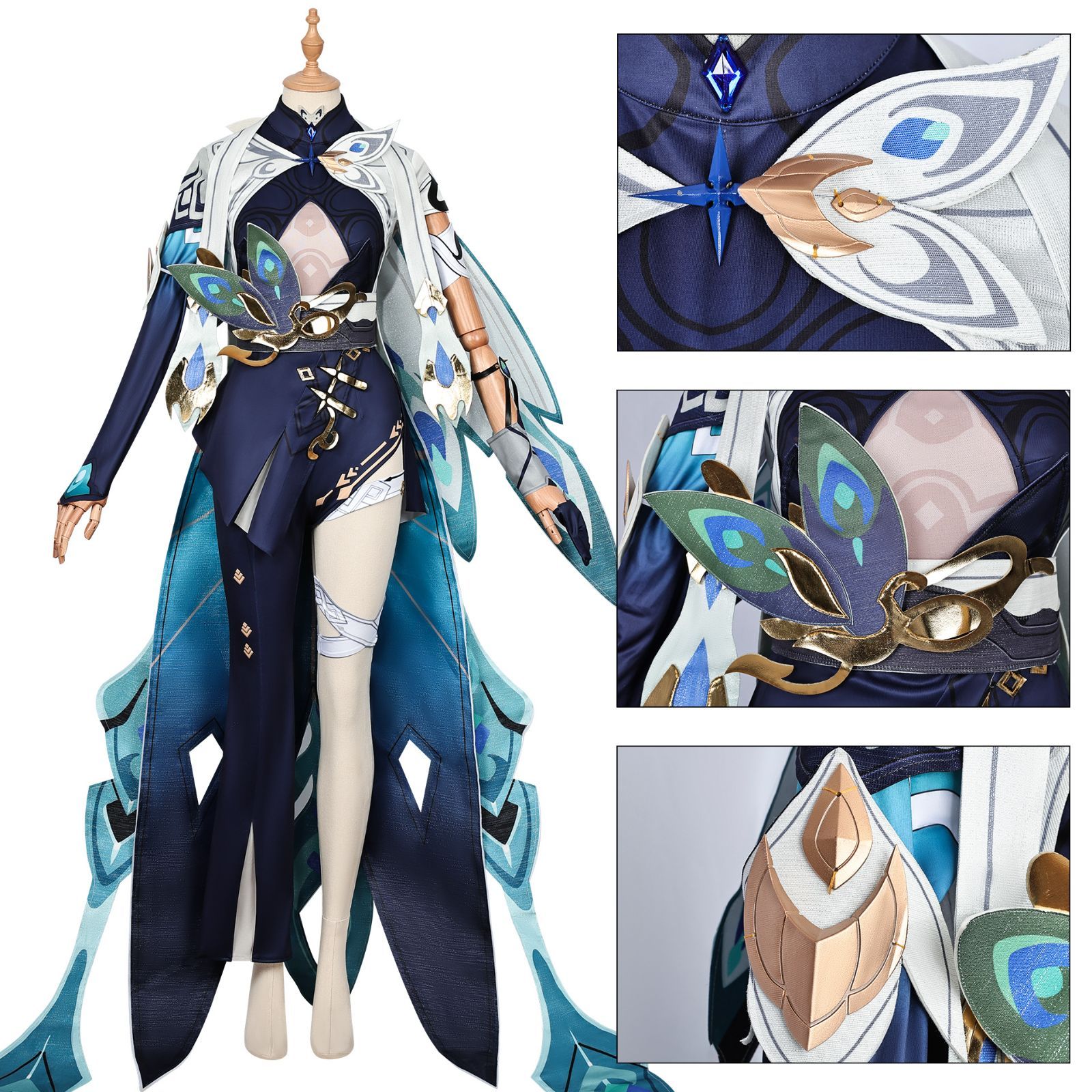 崩壊3rd ヴィタ コスプレ衣装 残星のさすらい人 ウィッグ&靴