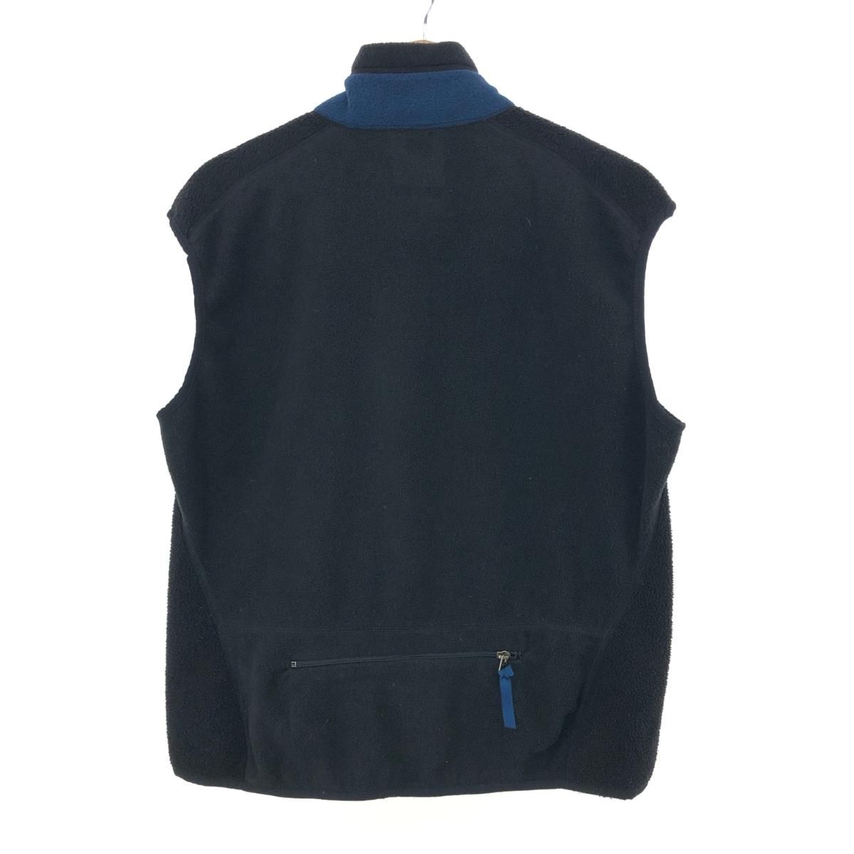 patagonia　ベスト patagonia パタゴニア フリースベスト ブラック 24002 96年 ジップ