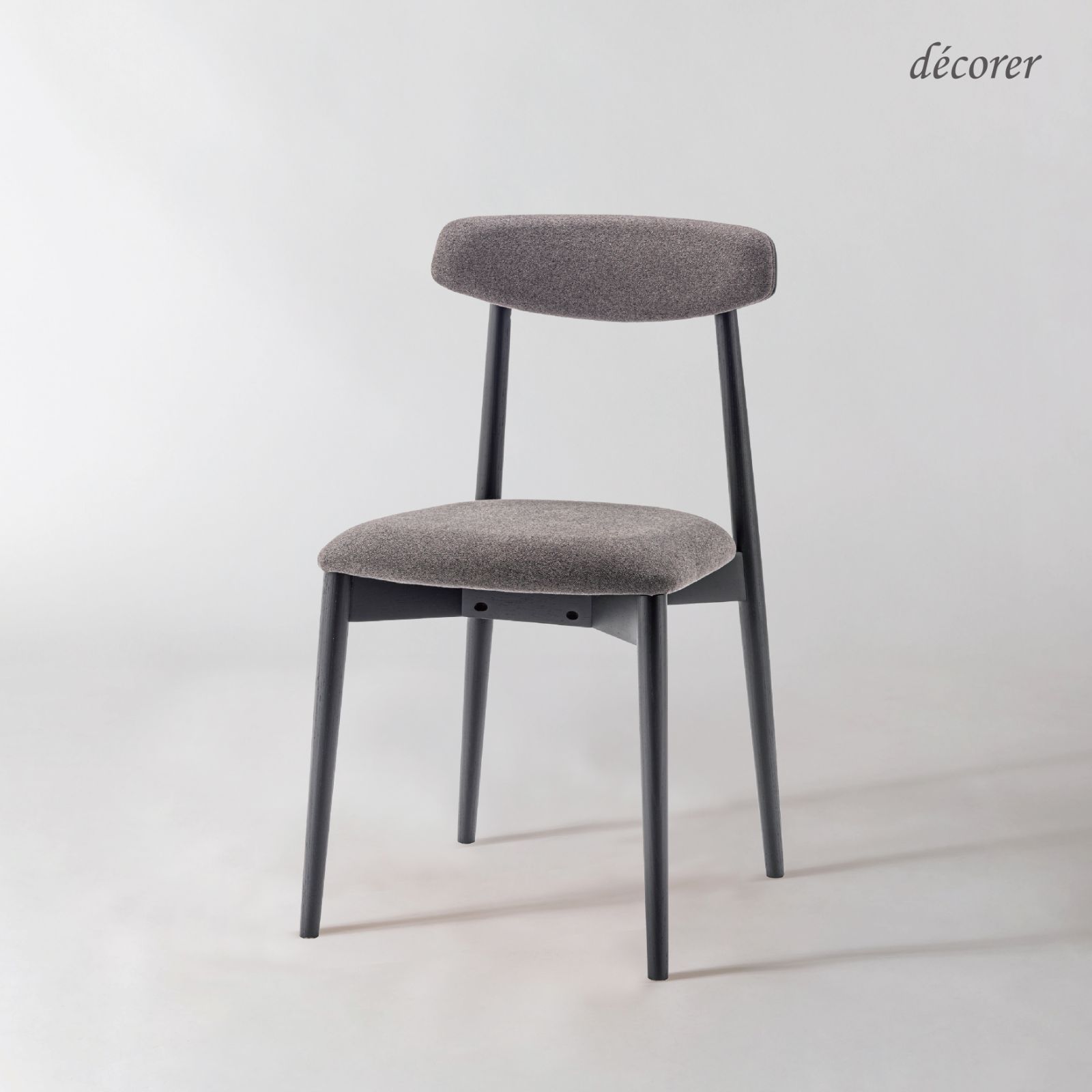 Armless dining chair No.15 / アームレス ダイニング チェア 【1脚入 : 3色】 オーク 北欧 スタイル おしゃれ ジャパンディ モダン 無垢 ダイニング チェア リビング スツール 椅子 完成品 ナチュラル 【送料込み】