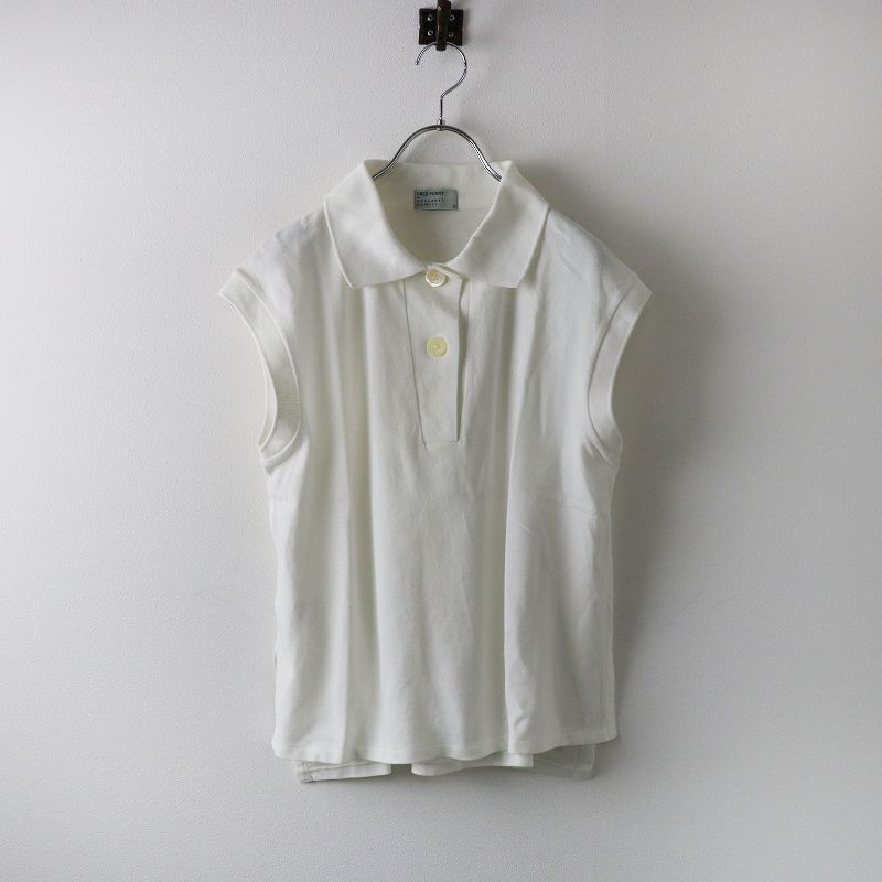 フレッドペリー　マーガレットハウエル　ノースリーブポロシャツ Fred perry margaret howell pique shirt ポロシャツ