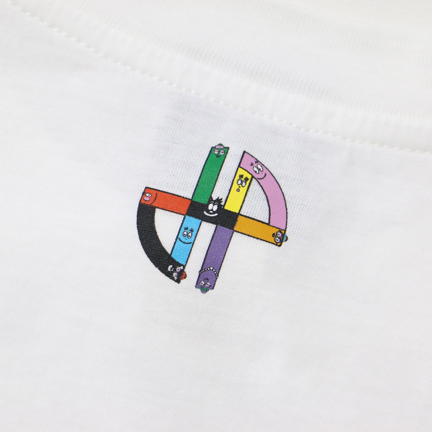 タグ付き PATOU L バーバパトゥ バーバパパ Tシャツ ホワイト 美品 PATOU パトゥ Tシャツ ホワイト 白 XS バーバパトゥ バーバパパ