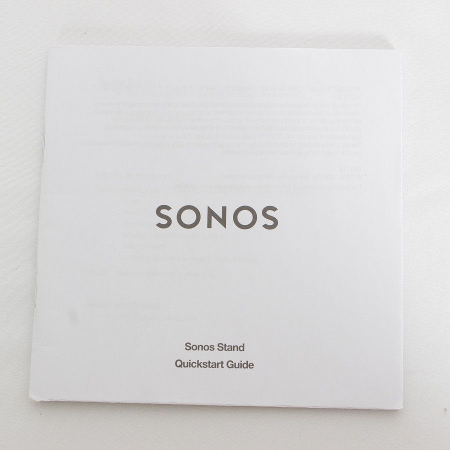 美品】Sonos スピーカースタンド ペア ホワイト SS1FSJP1 One/One SL