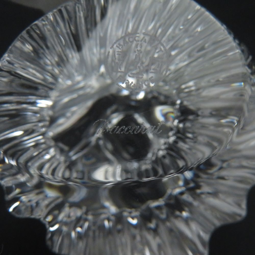 美品 Baccarat バカラ エンジェル クリスタルオブジェ クリスタル 天使