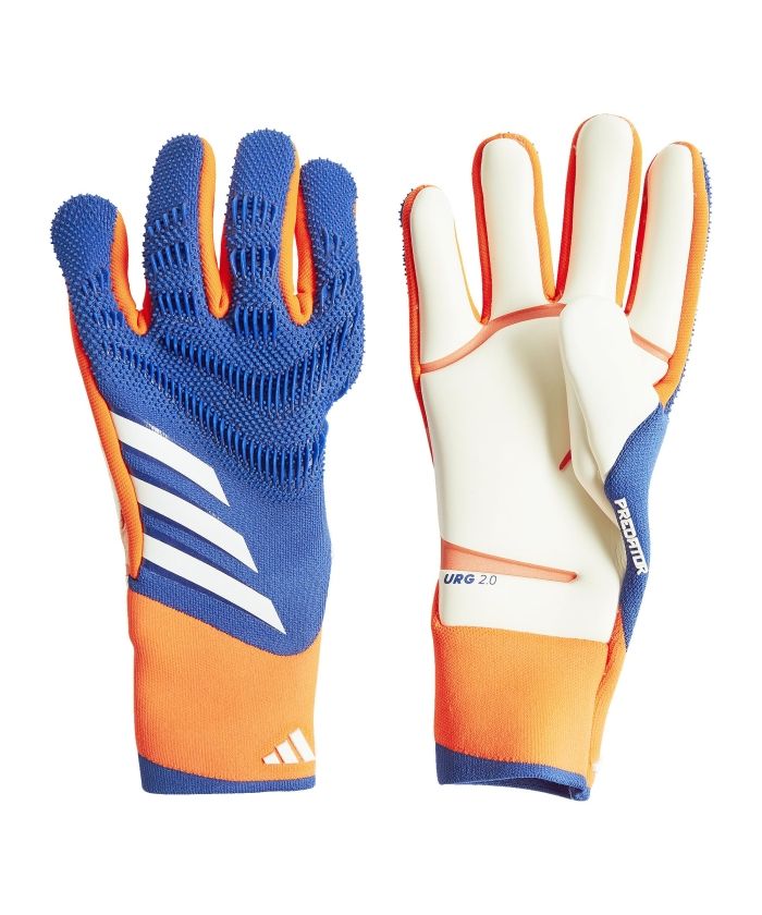 【新品・5営業日で発送】ADIDAS アディダス 43_PDGKグローブプロ (JSX57) 色 : ルシッドBLU／ソーラ サイズ : 11 