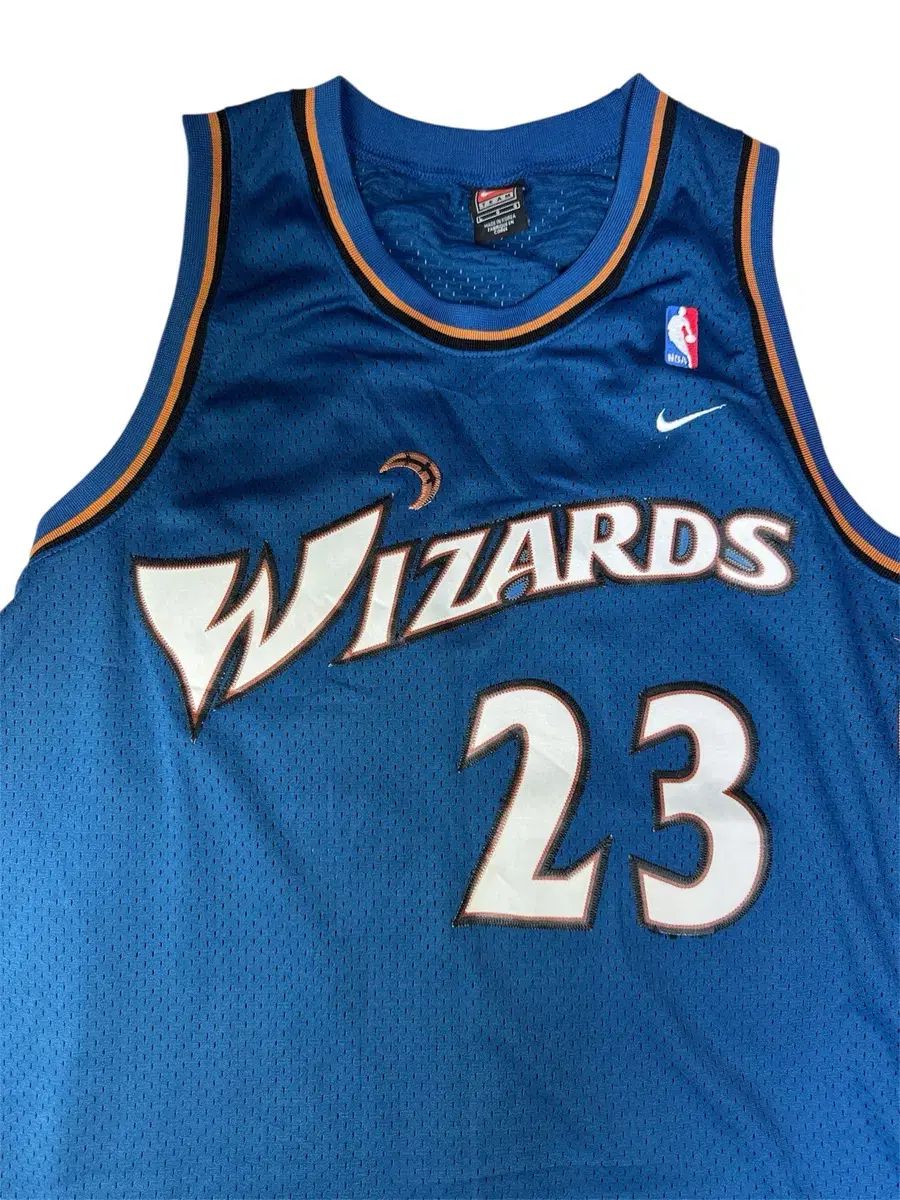 ナイキ ウォッシュダン ウィザーズ マイケル ジョーダン ジャージ L