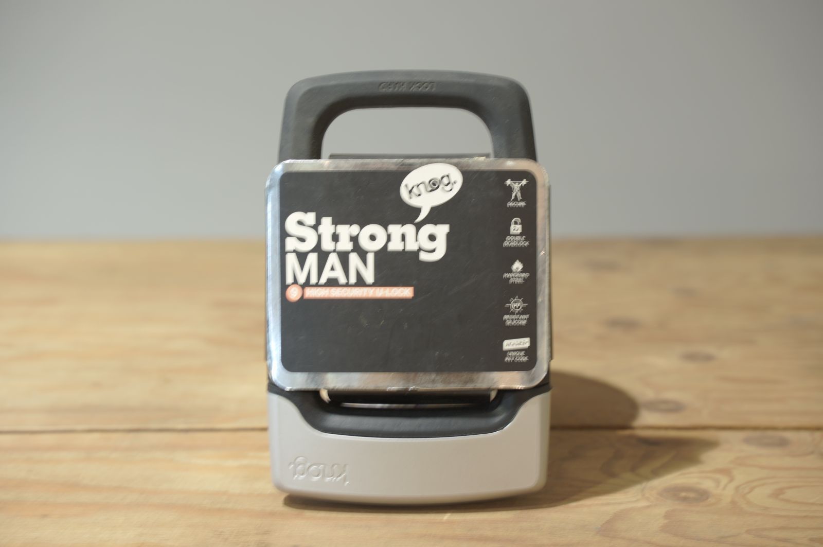 knog.|ノグ STRONGMAN BLACK ストロングブラック 自転車 U字ロック