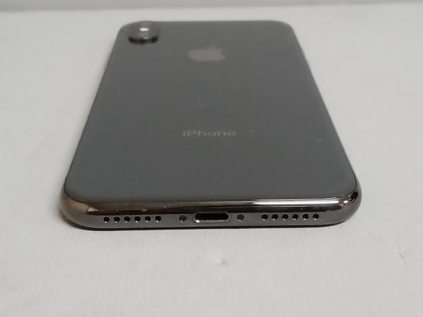 iPhone - 504 iPhoneX 256GB docomo MQC12J/Aスペースグレイ APPLE 〔中古〕iPhoneX 256GB スペースグレイ MQC12J／A au