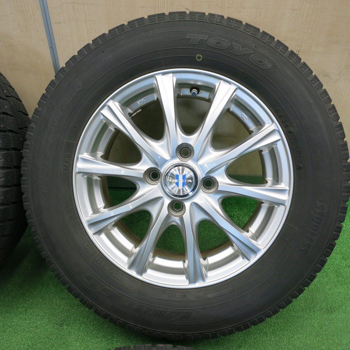 キレイ☆スタッドレス 185/70R14 トーヨー ガリット G5 NEXTA ネクスタ 