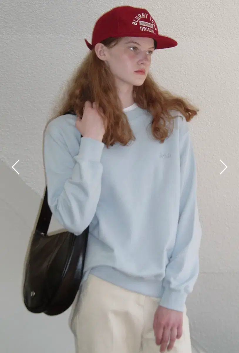 SINOON シヌーン スウェット スカイブルー