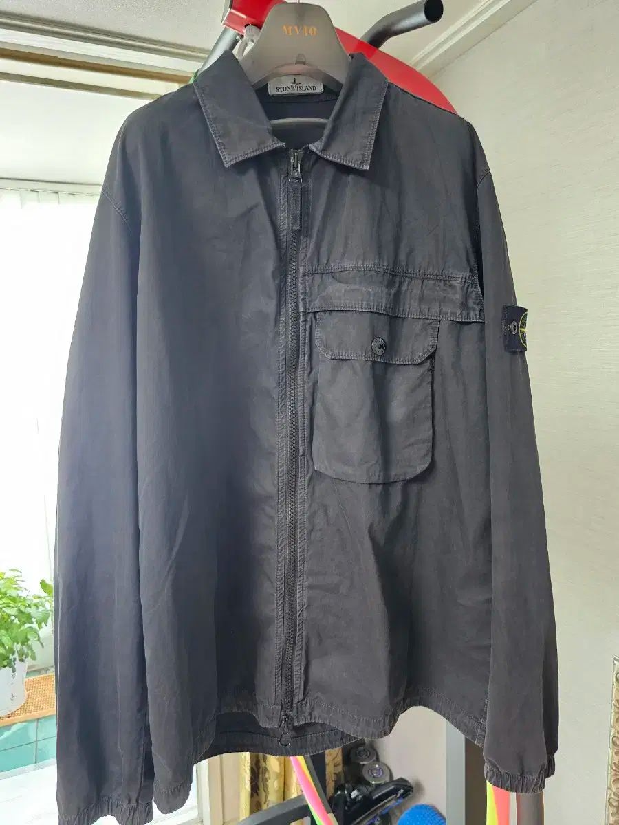 STONE ISLAND ストーンアイランド エフェクト オーバーサイズシャツ xl 105