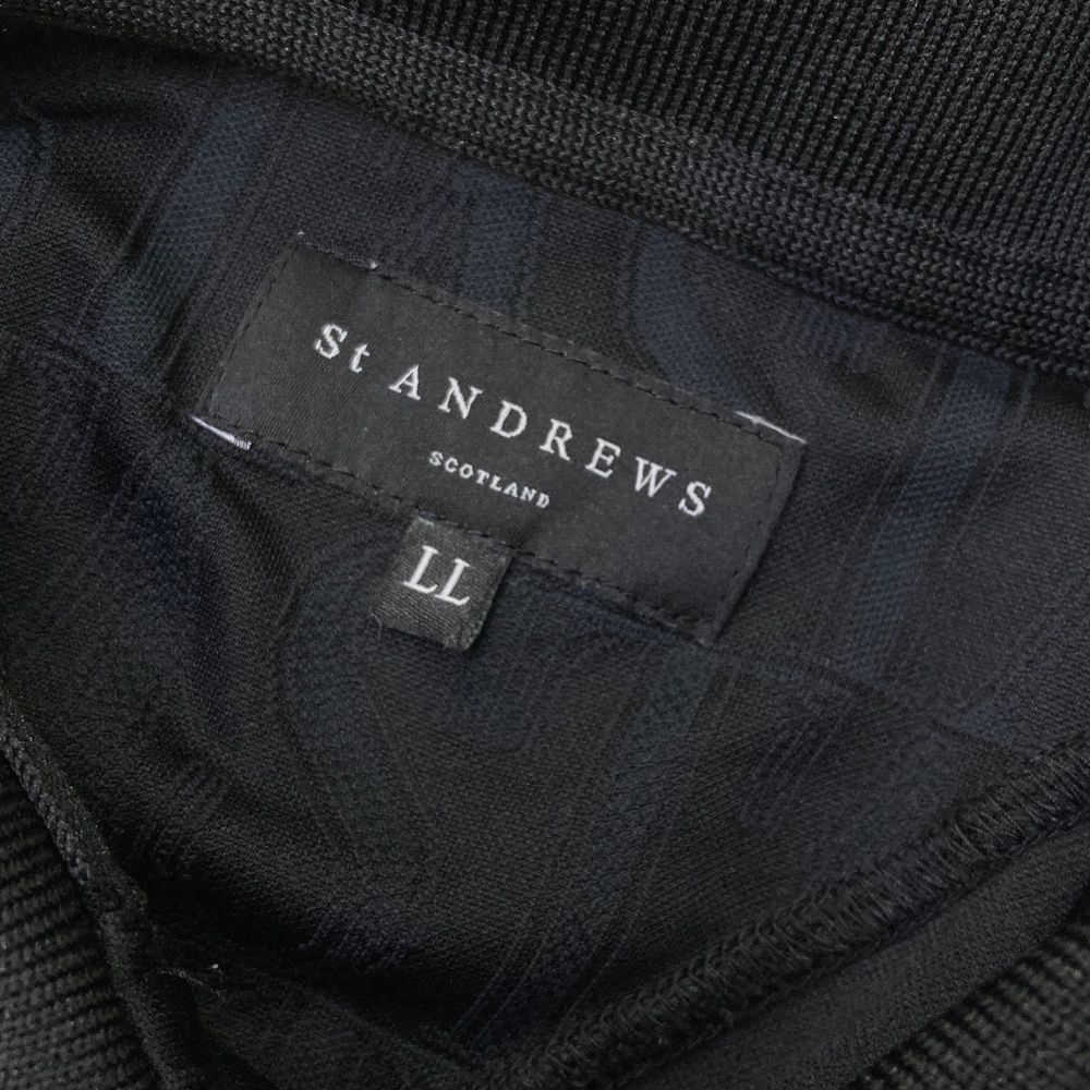 ST ANDREWS ブラック セーター LL メンズ ゴルフウェア セント
