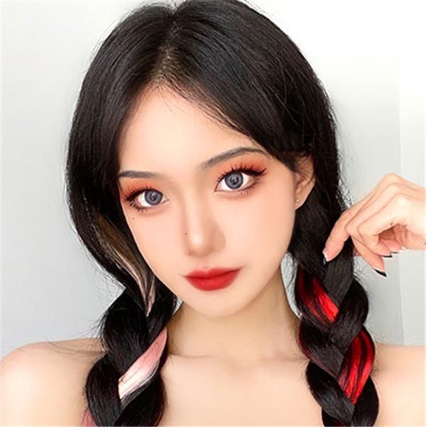 シールエクステ エクステ ロング　ストレート シールエクステ6点セット グラデーションエクステロング