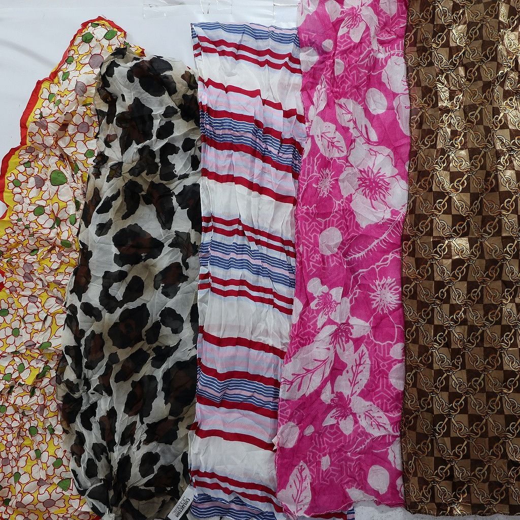 ストール 大量まとめ売り 200枚セット 柄MIX 古着卸 ユニセックス