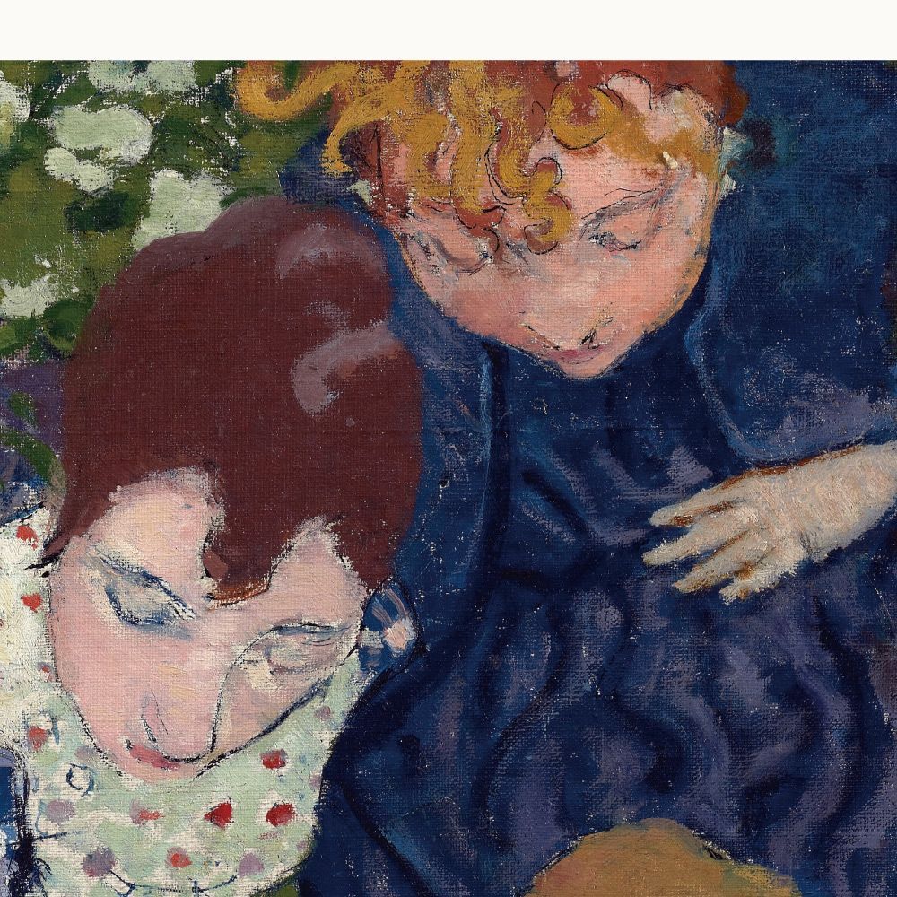 【A4】ピエール・ボナール 犬を連れた女性 アートポスター 絵画 北欧 モダン インテリア おしゃれ BROOMIN AP211