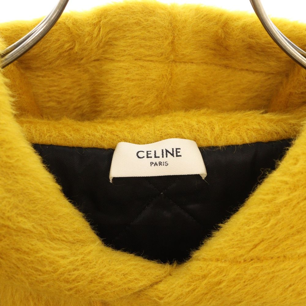 CELINE (セリーヌ) 22AW Fuzzy Wool Loose Hoodie ファジーウール プル