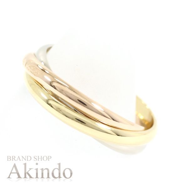 新品同様】カルティエ トリニティリング XS ナロー K18YG・WG・PG #52