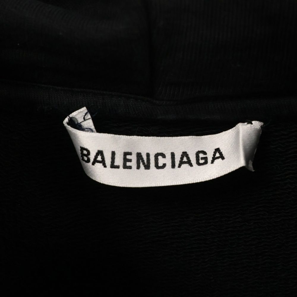 BALENCIAGA (バレンシアガ) 17AW Hoodie フードロゴプリント プル  