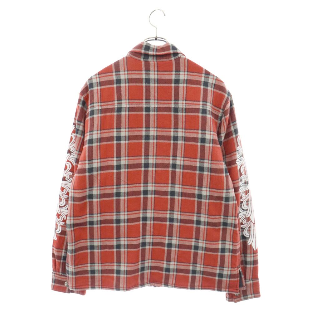 クロムハーツ　ORKN JNKYD PLD チェック柄 キルティング シャツ　L Chrome Hearts - クロムハーツ ORKN JNKYD PLD チェック柄