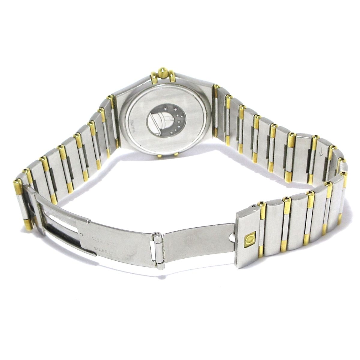 OMEGA(オメガ) 腕時計 コンステレーション ボーイズ SS×K18YG 白 楽天  