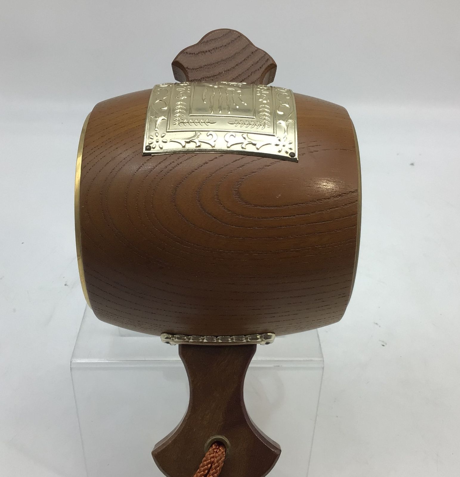 3470 【稼動品】 TOYO/東洋時計 木製 打出の小槌 置き時計 fukuguchi