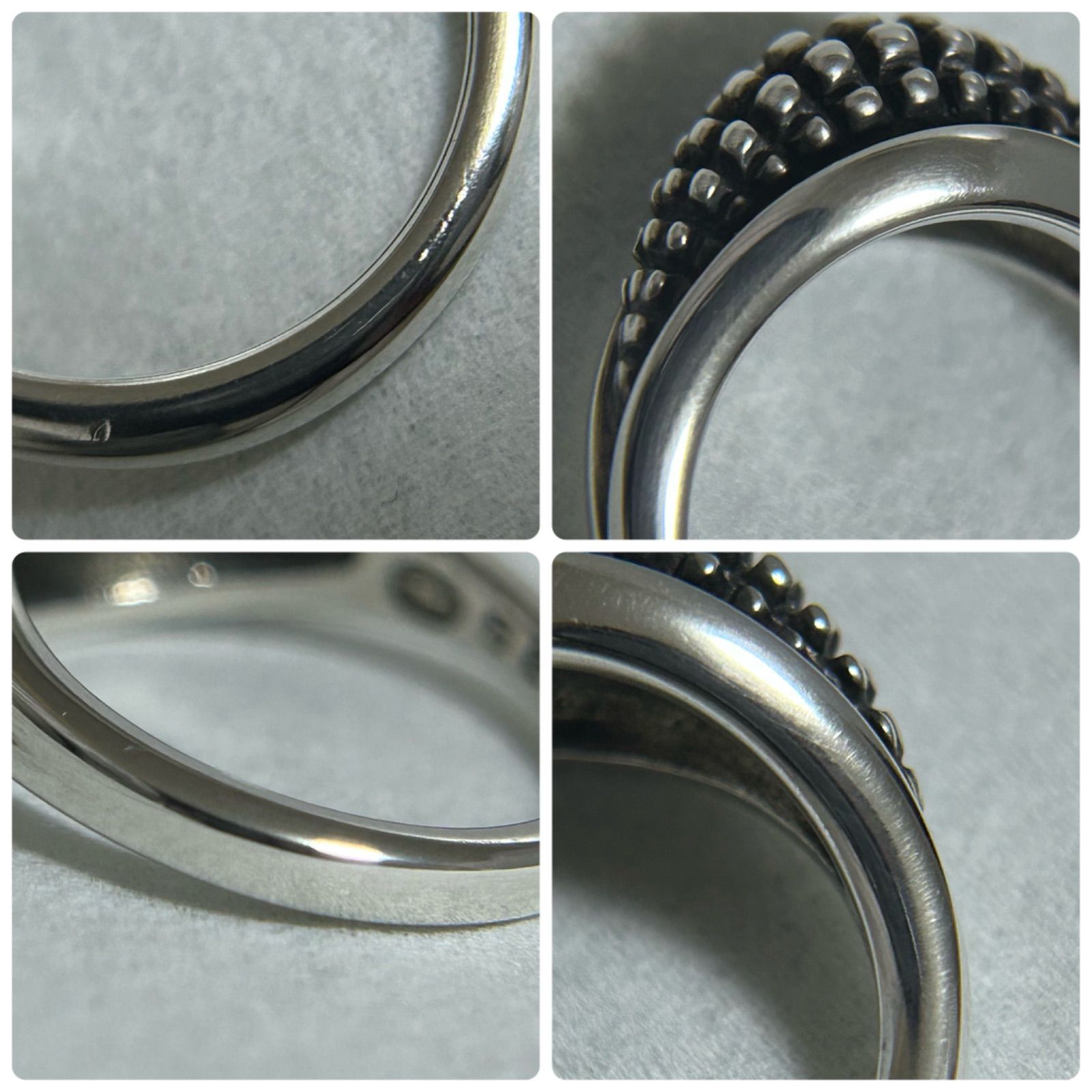 Liqq様 ジョージジェンセン リング 指輪 425 リーネムンテ AG925 約9号